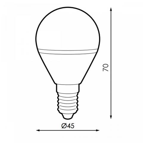 bec LED E14, bec LED 4W, bec led G45, bec LED glob, becuri LED economice, becuri LED 4W, Becuri LED E14 520lm, led-box.ro