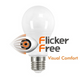 bec led 15w flicker free, clasificare IP 20