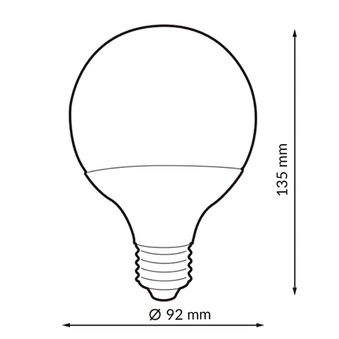 bec led 15w, becuri led economice, bec led E27, becuri LED E27, bec LED G95, bec led dedeman, led-box.ro