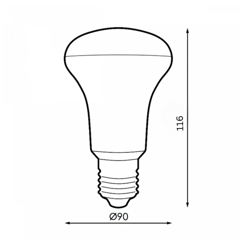 bec led economic, becuri led R90, bec led E27, becuri led 15W, becuri E27, bec LED 15w, bec LED ieftin, bec led dedeman, led-box.ro