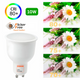 bec-Osram soclu GU10 pentru set iluminat pe sina cu 5 proiectoare Diamond, led-box.ro