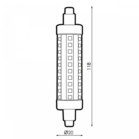 bec led liniar, becuri led liniare, bec R7, becuri R7S, becuri R7S 10w, becuri led puternice, becuri led economice, iluminat led, led-box.ro