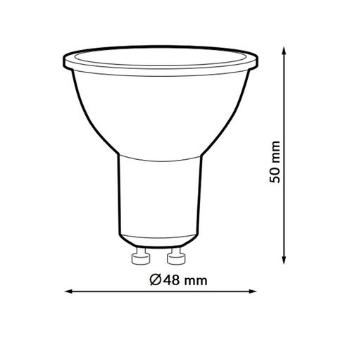 bec LED GU10 7W dimabil, LED spot GU10, SMD Plus GU10, bec LED 7W dimabil, spot dimabil LED GU10 7W, bec LED economic dimabil, bec spot GU10 dimabil, LED GU10 dimabil, bec LED dimabil pentru birou, iluminat comercial GU10, bec GU10 7W dimabil, led-box.ro