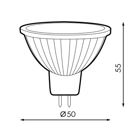 bec led spot 6w, becuri MR16, bec MR16, bec led MR16, bec led dedeman, led-box.ro