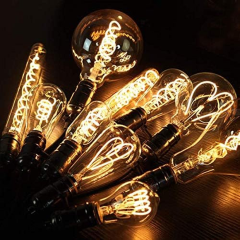 bec led E27, bec led vintage 4W, bec led retro, bec LED E27 lumina calda, bec LED Amber, becuri sticla Amber, becuri LED vintage, becuri decorative, bec led filament spirala, led-box.ro
