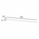 Suport robust pentru fixarea lămpilor d60mm LED de exterior, led-box.ro

