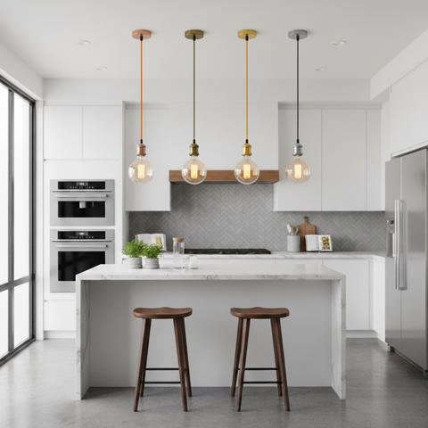 Cablaj decorativ NICE metal pentru tavan - instalare simplă
