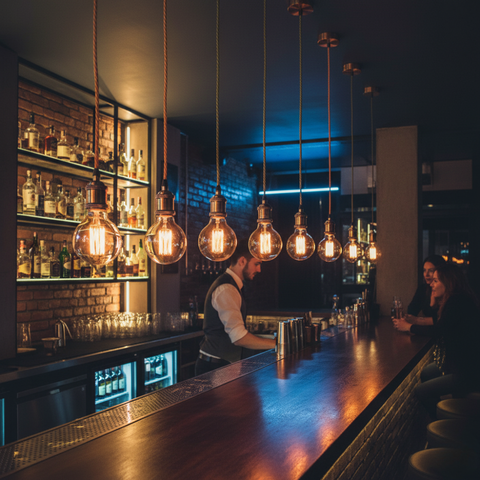 Cablu lampă suspendată NICE auriu satinat pentru iluminat bar
