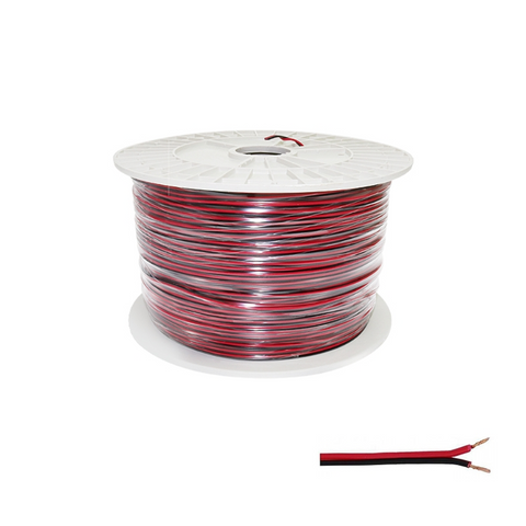 Cablu de alimentare plat cu 2 conductori 0,5mm² pentru benzi LED
