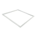 cadru montaj panou led 60x60cm, cadru patrat panou led, rama montaj, rama alba aluminiu, rama pentru panou led, led-box.ro