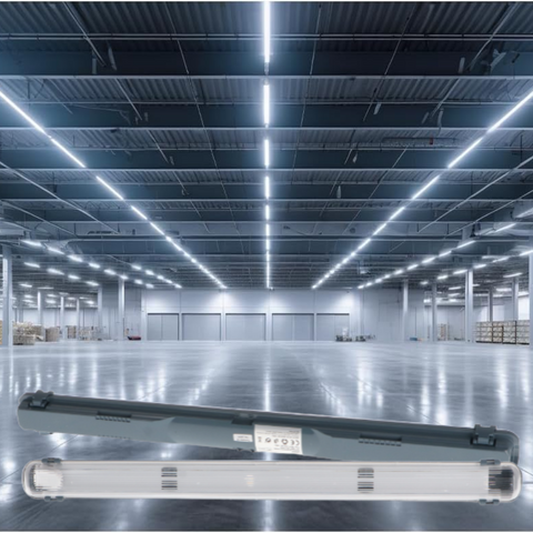 Carcasă LED rezistentă la apă și praf pentru un tub de 600 mm led-box.ro