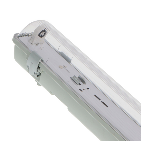 Suport etanș pentru tub LED 150 cm, ideal pentru spații umede sau prăfuite led-box.ro