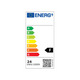 clasa energetica plafoniera decorativa alba rotunda 24w cu senzor rf