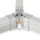 conector hexagonal montaj prin presare