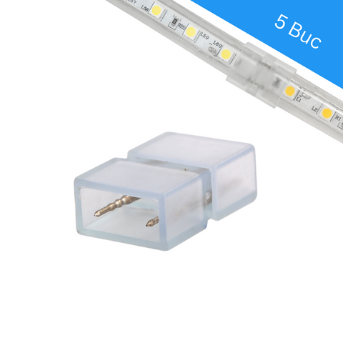 mufa imbinare, conectori banda led, accesorii banda led, conector cu 2 pini, imbinare banda led monocroma, mufa intermediara banda led - led-box.ro