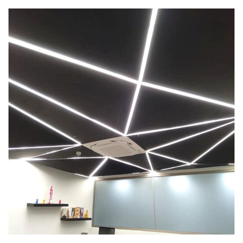 iluminat decor, conector led, tavane personalizabile, led liniar tavane, lumini plafoane, iluminat decor, tavane iluminate led, Osram, iluminat cu led tavan, led-box.ro