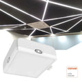 conector led, tavane personalizabile, led liniar tavane, lumini plafoane, iluminat decor, tavane iluminate led, Osram, iluminat cu led tavan, led-box.ro
