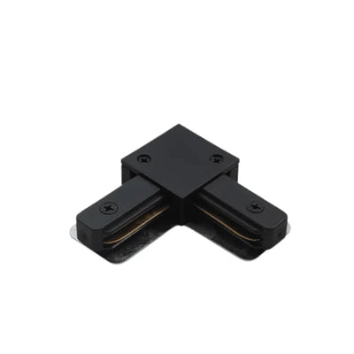 conector imbinare sine, conector pentru sina, conector sina monofazata, cum imbinam doua sine, iluminat interior cu sine, conector tip L, accesorii sine monofazate, led-box.ro