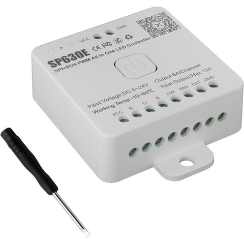 controler all in one, controler banda led 2 pini, controler led cct, controler rgb, controller rgbw, controler rgbcct, controler benzi led adresabile, led-box.ro