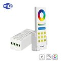controler cu telecomanda MiLight, controler rgbcct, controler FUT045A, controller banda LED, telecomanda banda LED multicolora, MiBoxer, controller wifi, led-box.ro