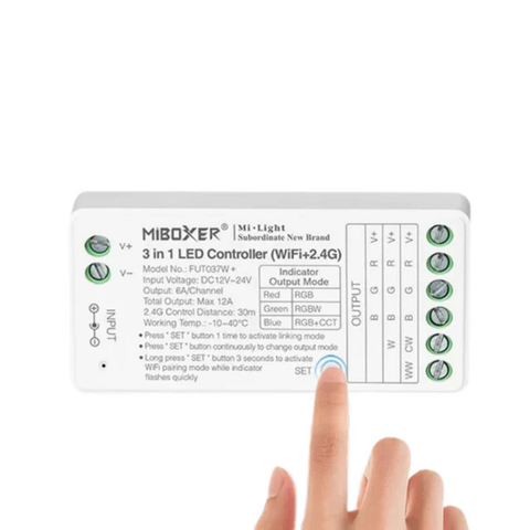 Controler LED RGB WiFi 3in1 Fut037w
