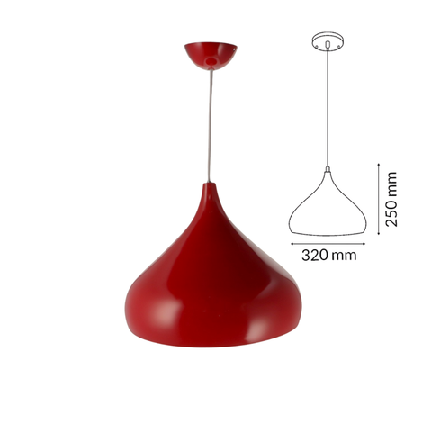 pendul rosu dimensiuni, 320x250mm