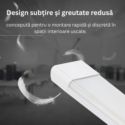 corp led liniar slim pentru garaje sau centre comerciale, led-box.ro