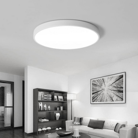 Plafonieră LED CCT 32W cu lumină reglabilă caldă, neutră și rece