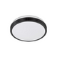 Spot tavan rotund LED Solen, negru, cu senzor reglabil și design slim