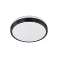 Spot tavan rotund LED Solen, negru, cu senzor reglabil și design slim