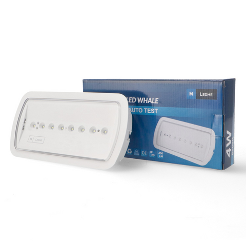 Iluminat de siguranță 4W alb cu temperatură de culoare 6500K, 100lm/w- led-box.ro