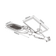 Lampa led cu panou solar, dimensiuni lampa 546x290mm, panou solar 390x430mm, led-box.ro