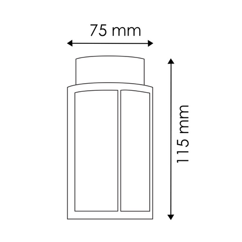 desen tehnic suport spot piscina 75x115mm