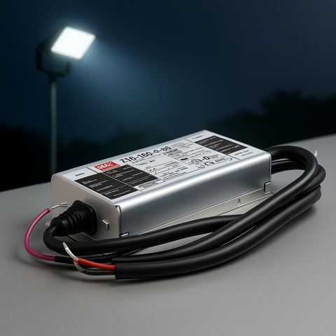 alimentator LED industrial 200W pentru proiectoare modulare
