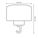 Dispozitiv de ridicare lampi LED – extensie 10 metri, led-box.ro