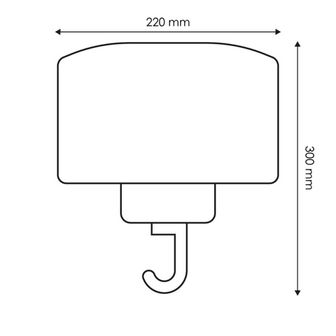 Dispozitiv de ridicare lampi LED – extensie 10 metri, led-box.ro