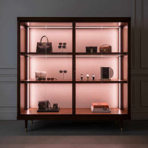 Neon LED Roz Pudră tăiere 5cm