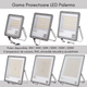 Proiector LED Palermo 10W – iluminat economic și eficient
