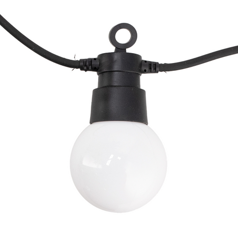 ghirlanda luminoasa cu 10 becuri led rgbw, interconectabila, led-box.ro