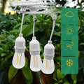 Creează atmosferă romantică cu ghirlanda luminoasă de exterior led-box.ro
