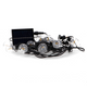ghirlanda solara 7500mm cu 15 becuri lumina calda, senzor crepuscular si telecomanda, led-box.ro
