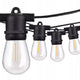 Ghirlandă solară de grădină cu becuri LED E27