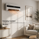 Încălzitor ceramic de perete 3000W cu aer cald distribuit în cameră