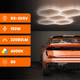 Panou LED modular CRI 90 fără pâlpâiri