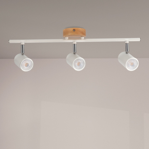 Aplica de perete WOOD 3 becuri GU10