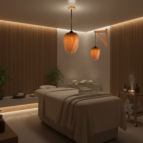 Pendul Tabarca decor luminos pe perete