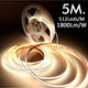 Bandă LED COB 24V | 512 LED/m | 5m | 1800lm/m | 15W/m | CRI90 | IP20