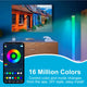 Lampadar LED RGB digital 150cm cu telecomanda
