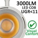 Proiector LED 30W Paris alb pentru sina monofazata - imagine 10