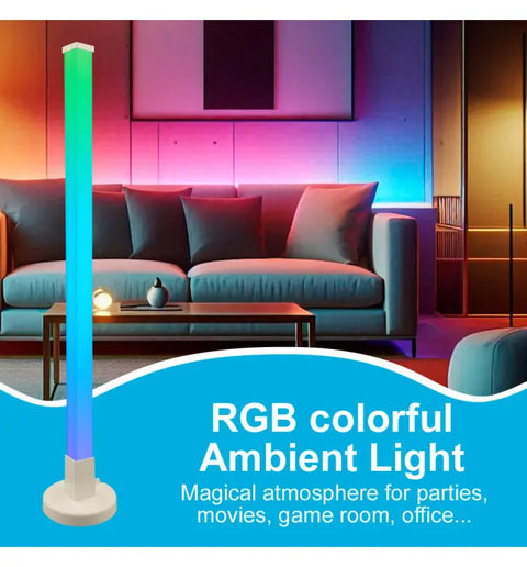 Lampadar LED RGB digital 150cm - control muzical